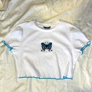 butterfly crop top!
